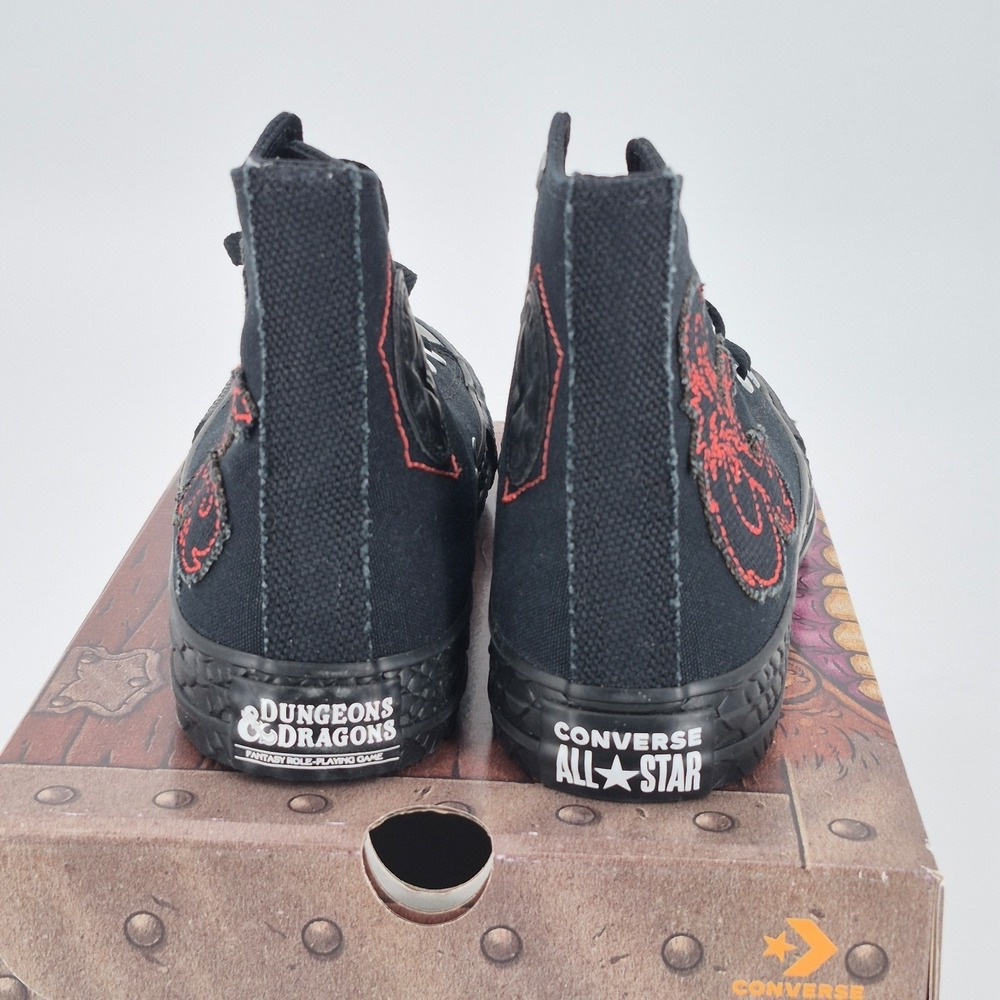 Converse X Dungeons & Dragons Chuck Taylor All Star Hi Womens Size 8 A09886C NIB - Picture 10 of 13